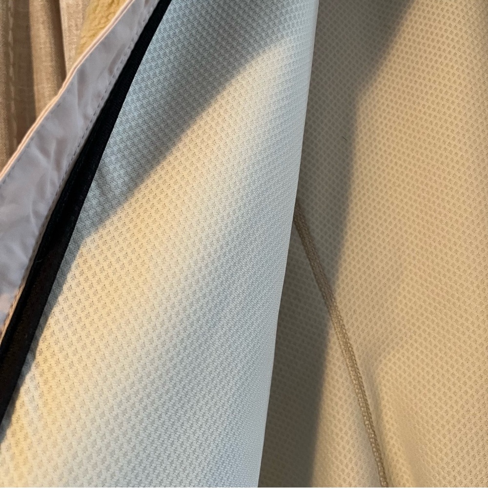 Women's Classic Retro-X® Fleece Jacket Size extra large color natural with blue - Picture 14 of 15